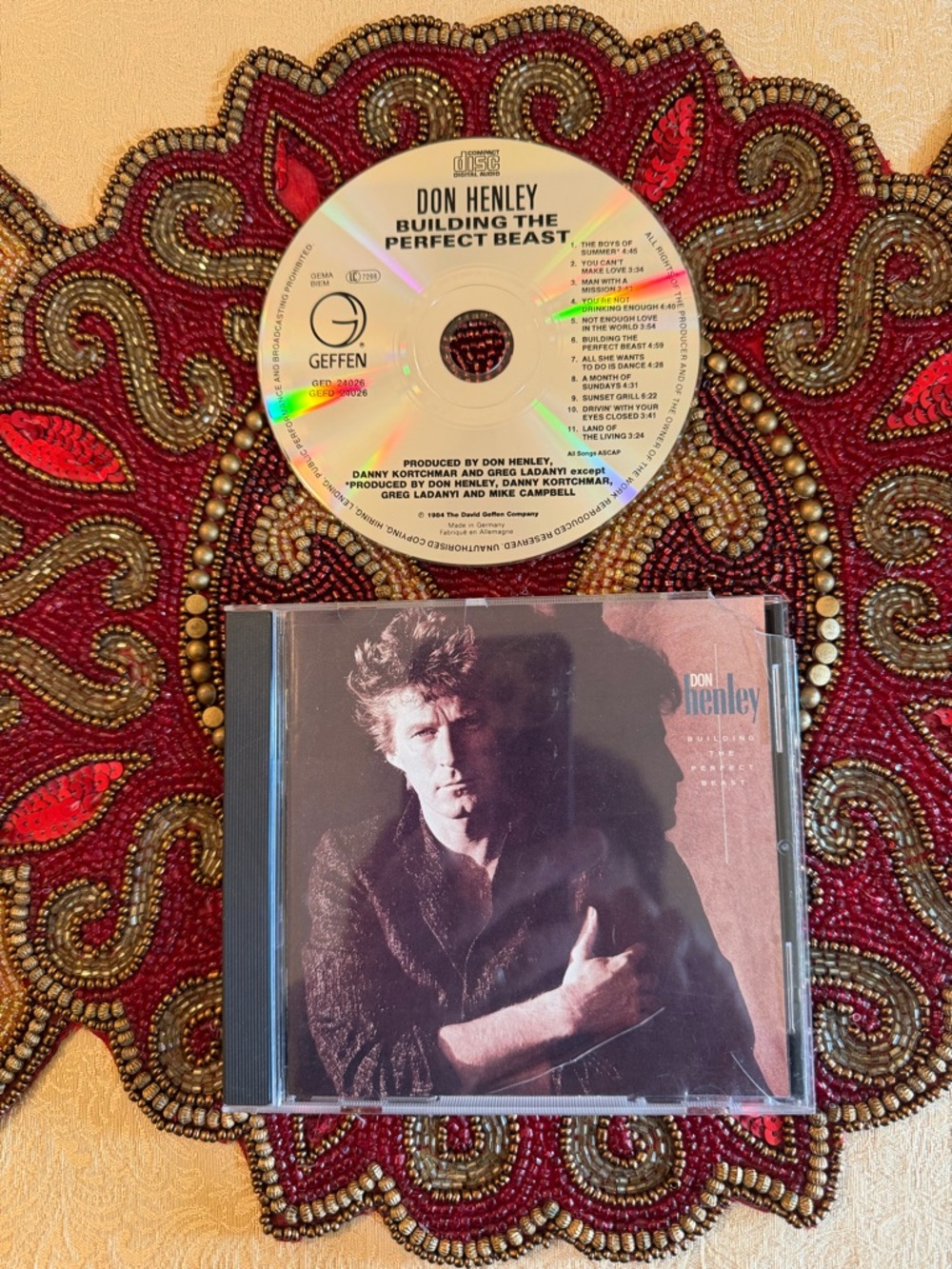 Don Henley "Building the Perfect Beast" used CD